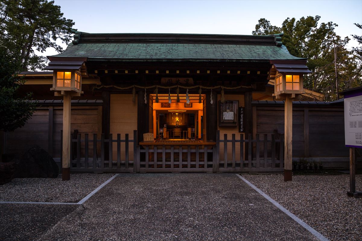 豊國神社 拝殿