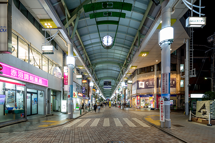 赤羽スズラン通り商店街（ラ・ラ・ガーデン）